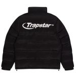 Trapstar Schwarze Puffer Jacke hinten