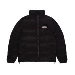Trapstar Hyperdrive 2.0 Puffer Jacket Schwarz mit Oval-Logo Patch