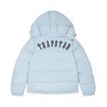 Trapstar Hellblaue Puffer Jacke hinten