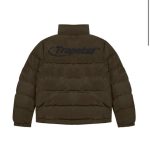 Trapstar Braune Puffer Jacke Rückenansicht