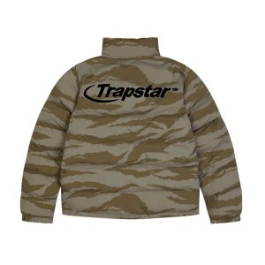 Trapstar Camo Puffer Jacke Rückenansicht