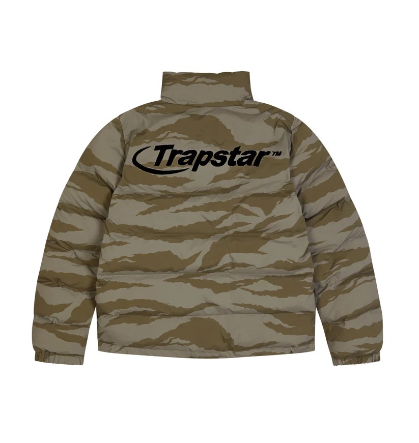 Trapstar Camo Puffer Jacke Rückenansicht Trapstar Camo Puffer Jacke Rückenansicht