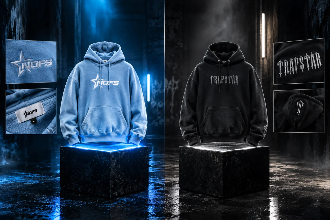NOFS Hoodie vs. Trapstar Hoodie: Welcher ist besser