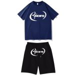 NOFS Navy Blue Signature Shorts Set