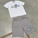 NOFS X Trapstar White Grey Set mit Cross Print