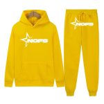 NOFS Yellow Tracksuit mit Star Logo Print