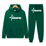 NOFS Green Tracksuit mit weißem Star Logo