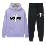 NOFS Purple Tracksuit mit Trapstar Cross Logo