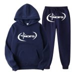 NOFS Navy Tracksuit mit Signature Logo Print