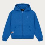 NOFS Royal Blue Zip Hoodie in leuchtendem Blau